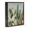 Stupell Industries Cacti Blooms Among Thorns Framed Giclee, design by Luna Mavis